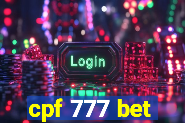 cpf 777 bet